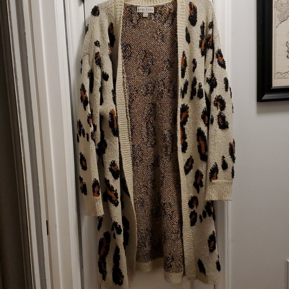 Comfy knee length sweater